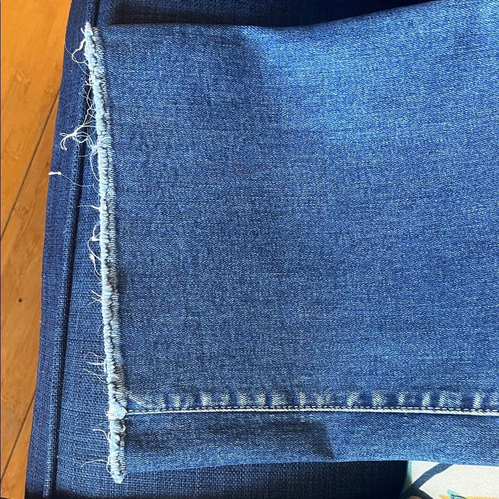 Flying Monkey Distressed Blue Jeans - Picture 4 of 5